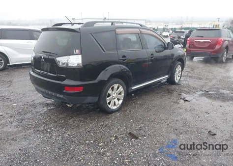 2012 Mitsubishi Outlander Se z USA, uszkodzony, nr VIN JA4JT3AW5CU026942